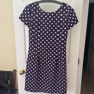 Polka Dot Dress - Pink and Black